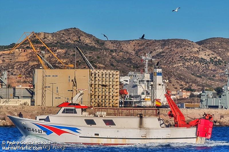 nuevo menesteo (Fishing vessel) - IMO , MMSI 224089260, Call Sign EA6487 under the flag of Spain