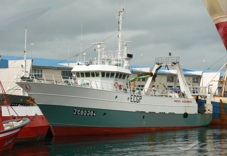 nuevo mugardos (Fishing Vessel) - IMO 9338448, MMSI 224133790, Call Sign ECGP under the flag of Spain