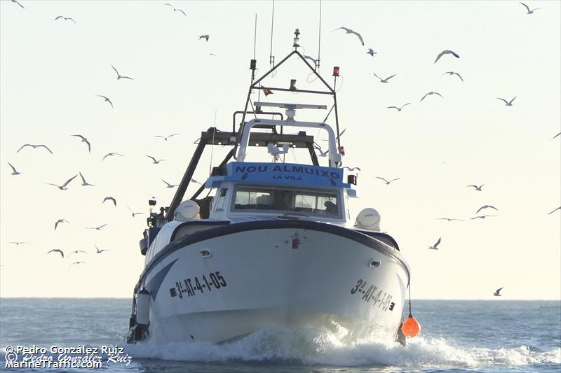 nou almuixo (Fishing vessel) - IMO , MMSI 224171140, Call Sign EBVM under the flag of Spain