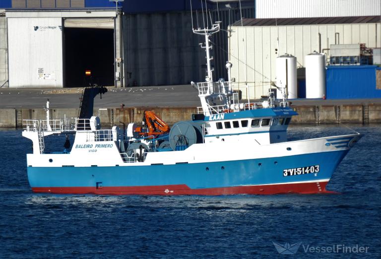 baleiro primeiro (Fishing Vessel) - IMO , MMSI 224213490, Call Sign EAAN under the flag of Spain