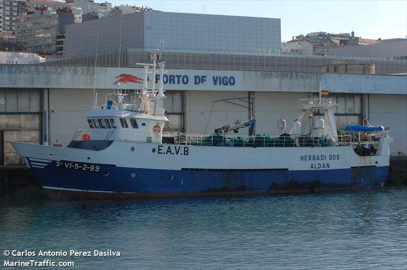 herbadi dos (Fishing Vessel) - IMO 9154476, MMSI 224229000, Call Sign EAVB under the flag of Spain