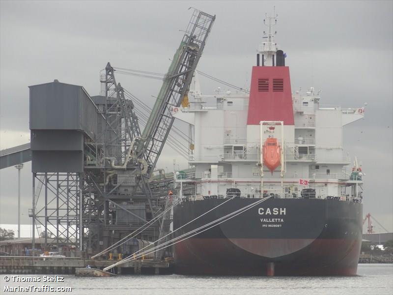 zea (Bulk Carrier) - IMO 9628087, MMSI 229026000, Call Sign 9HA3004 under the flag of Malta