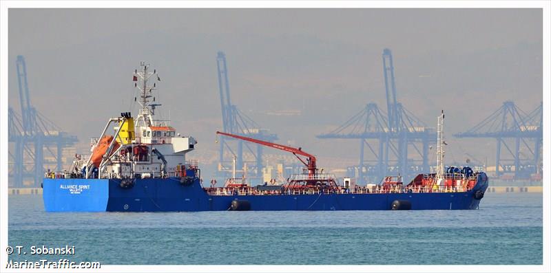 alliance spirit (Oil Products Tanker) - IMO 9342619, MMSI 229318000, Call Sign 9HA3227 under the flag of Malta