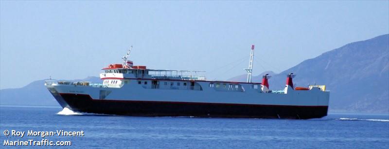 ionion pelagos (Passenger Ship) - IMO 8969147, MMSI 237029100, Call Sign SW5602 under the flag of Greece