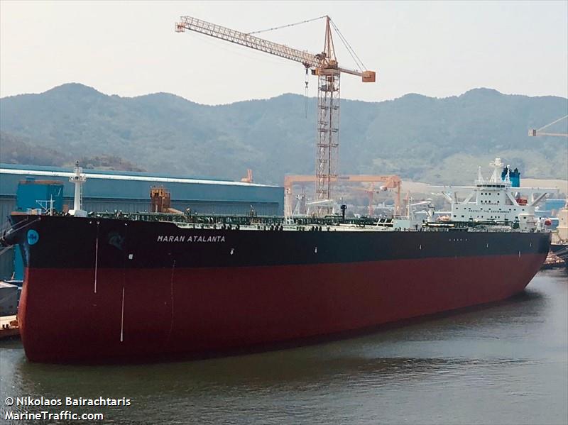 maran atalanta (Crude Oil Tanker) - IMO 9810393, MMSI 241577000, Call Sign SVCS8 under the flag of Greece