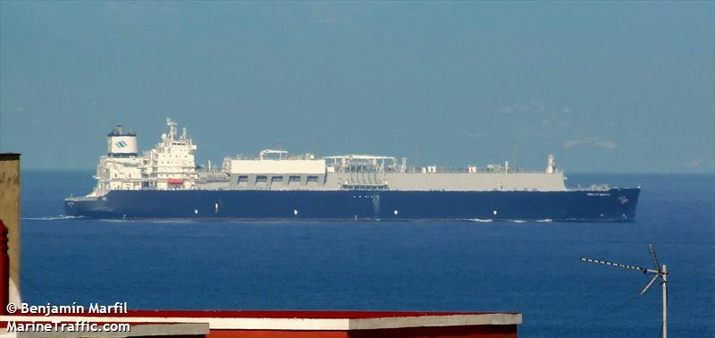 gaslog warsaw (LNG Tanker) - IMO 9816763, MMSI 241662000, Call Sign SVDE9 under the flag of Greece