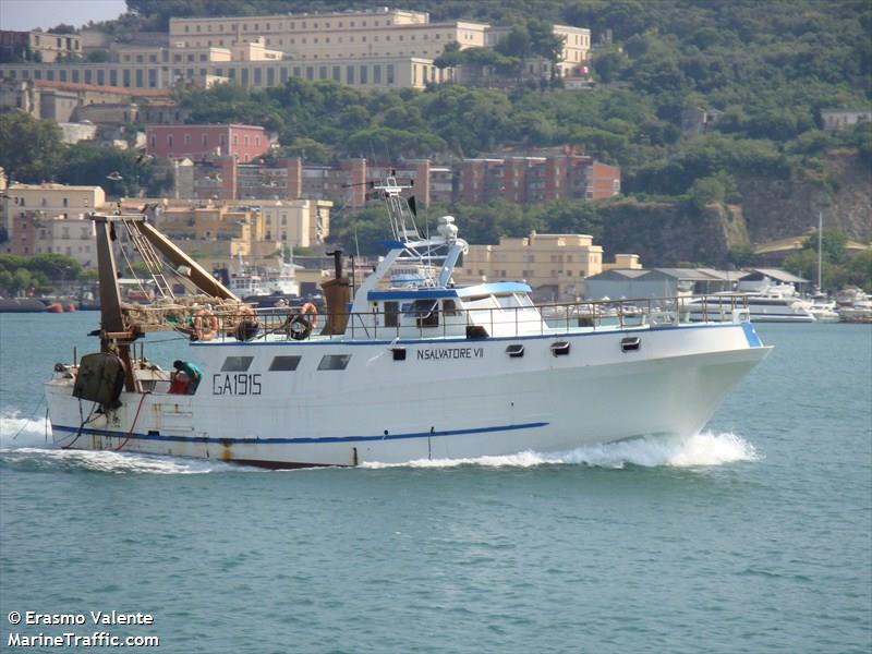 n.salvatore vii (Fishing vessel) - IMO , MMSI 247094110, Call Sign ITVZ under the flag of Italy