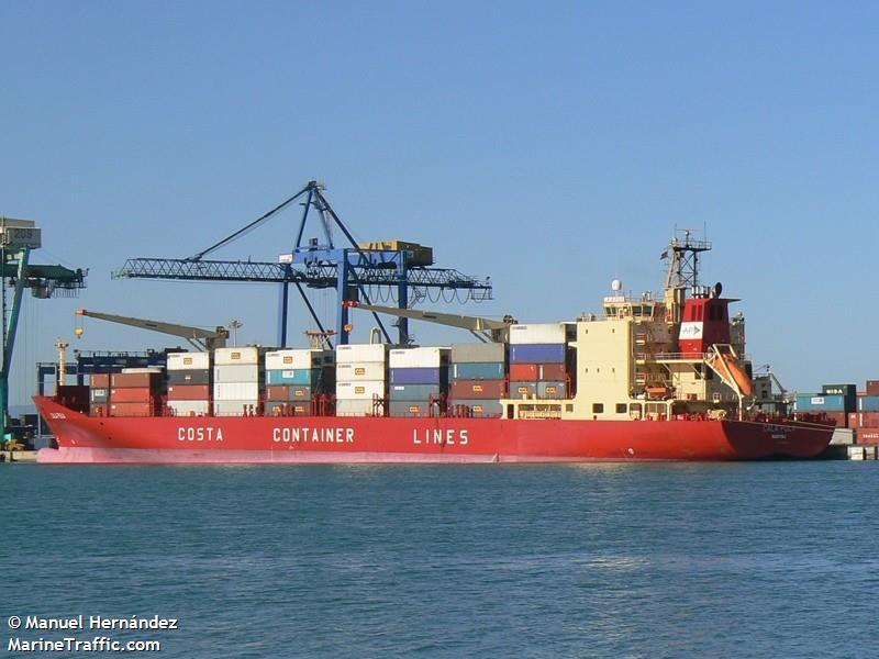 cala pula (Refrigerated Cargo Ship) - IMO 9164768, MMSI 247585000, Call Sign IBID under the flag of Italy
