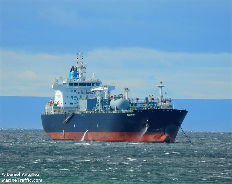 aquarama (LPG Tanker) - IMO 9789714, MMSI 248620000, Call Sign 9HA4727 under the flag of Malta