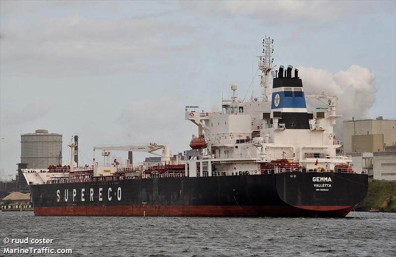 gemma (Chemical/Oil Products Tanker) - IMO 9808314, MMSI 248768000, Call Sign 9HA4802 under the flag of Malta