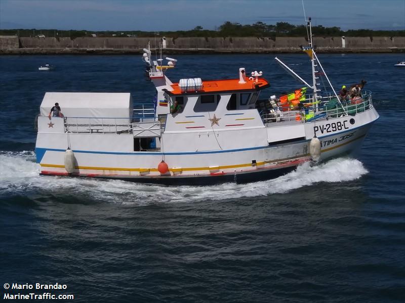 fatima jose (Fishing vessel) - IMO , MMSI 263411870, Call Sign CUEQ 8 under the flag of Portugal