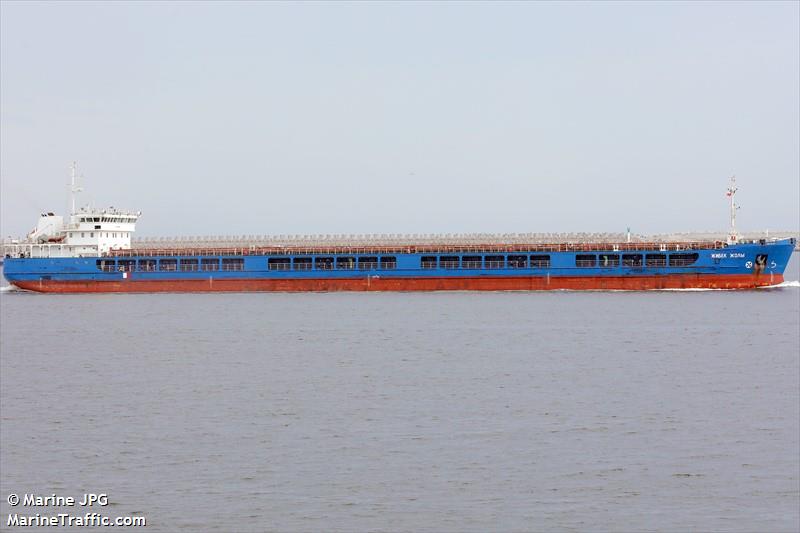 zhibek zholy (General Cargo Ship) - IMO 9598880, MMSI 273216220, Call Sign UBFT3 under the flag of Russia