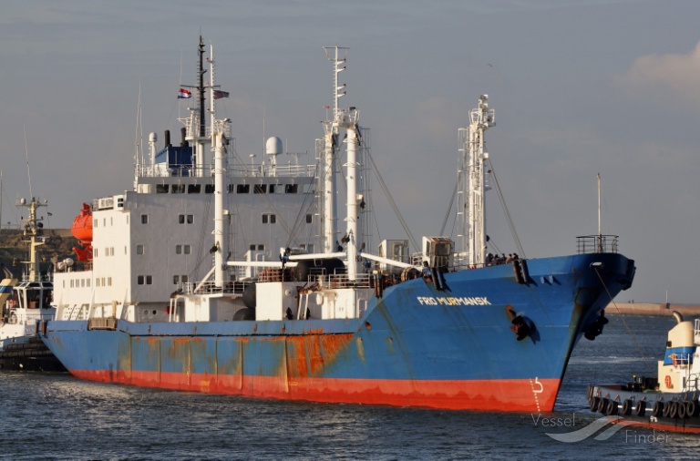 frio murmansk (Refrigerated Cargo Ship) - IMO 8845717, MMSI 273441710, Call Sign UBXR6 under the flag of Russia