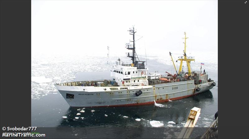 ivanmoshlyak (Fishing Vessel) - IMO 8832033, MMSI 273810110, Call Sign UHGU under the flag of Russia