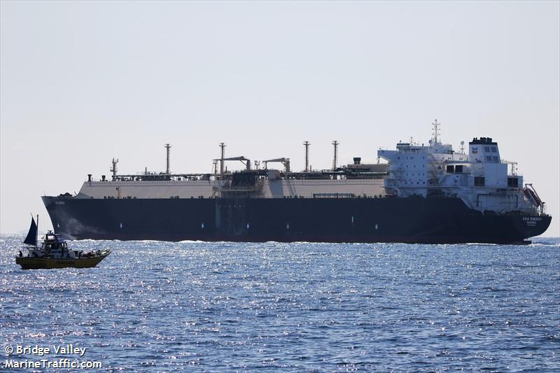 asia energy (LNG Tanker) - IMO 9606950, MMSI 311000183, Call Sign C6AX4 under the flag of Bahamas
