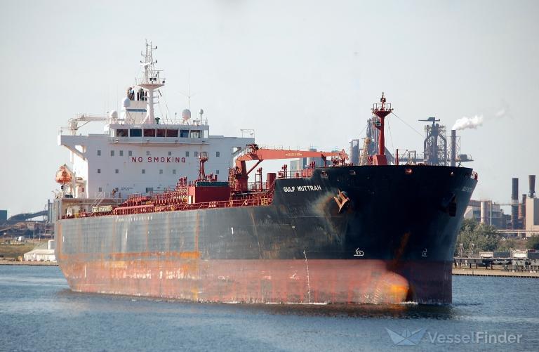 gulf muttrah (Chemical/Oil Products Tanker) - IMO 9381835, MMSI 311015200, Call Sign C6XN7 under the flag of Bahamas