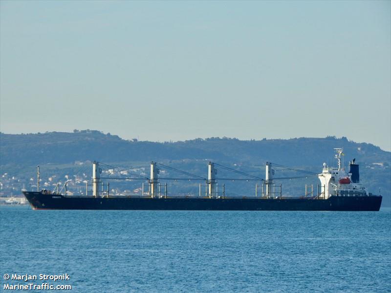 eriketi (Bulk Carrier) - IMO 9445136, MMSI 312908000, Call Sign V3FX3 under the flag of Belize