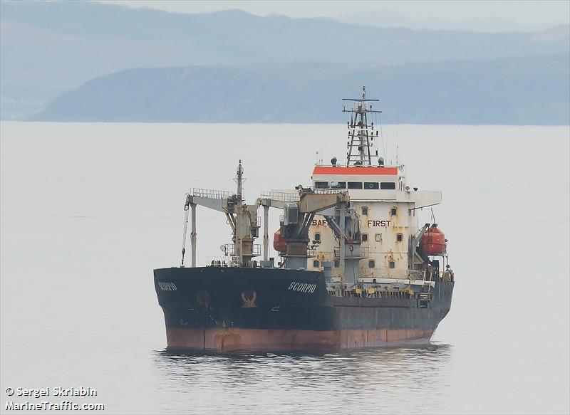 scorpio (General Cargo Ship) - IMO 9507843, MMSI 312963000, Call Sign V3HW under the flag of Belize