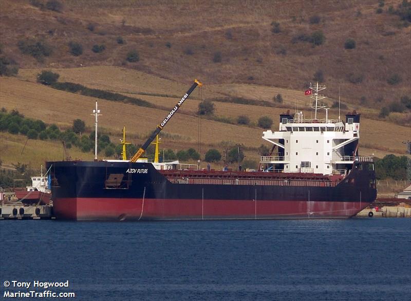 azov future (General Cargo Ship) - IMO 9643233, MMSI 341593000, Call Sign V4QW2 under the flag of St Kitts & Nevis