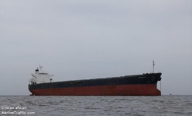 apollon (Bulk Carrier) - IMO 9260615, MMSI 352985000, Call Sign HPFW under the flag of Panama