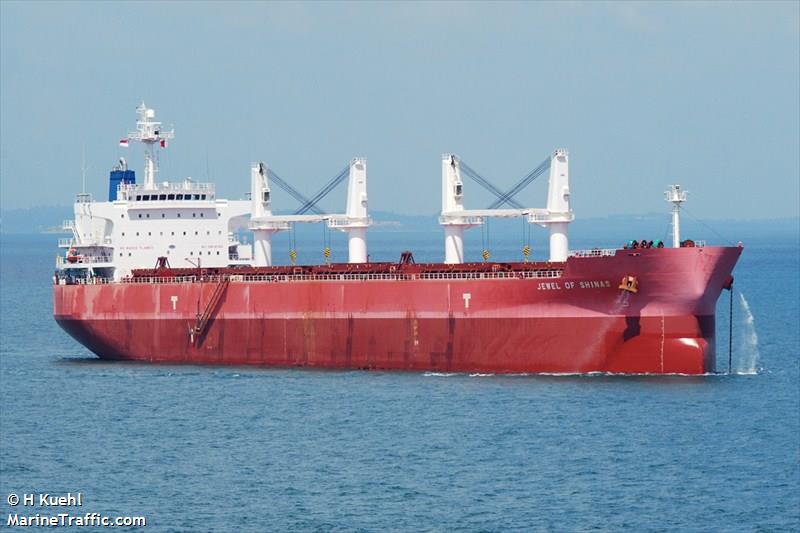 jewel of shinas (Bulk Carrier) - IMO 9473846, MMSI 355208000, Call Sign H9CS under the flag of Panama