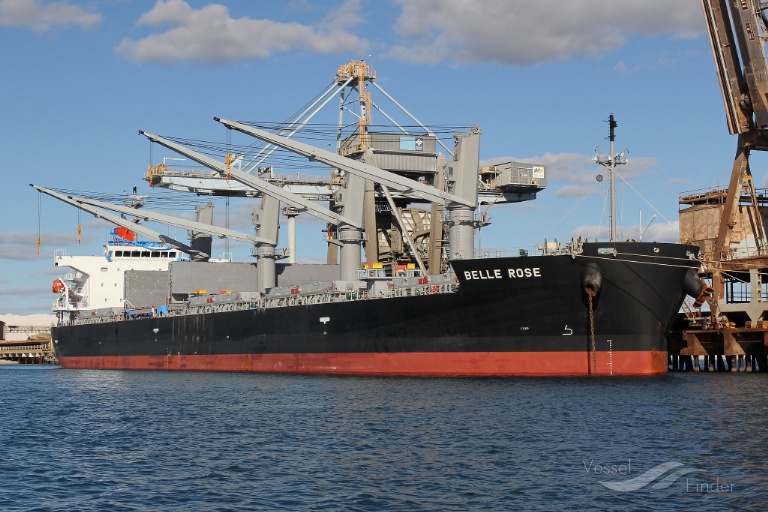 belle rose (Bulk Carrier) - IMO 9410600, MMSI 355783000, Call Sign 3FFU3 under the flag of Panama