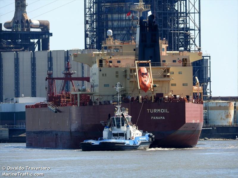 turmoil (Chemical/Oil Products Tanker) - IMO 9479838, MMSI 356423000, Call Sign 3FWB6 under the flag of Panama