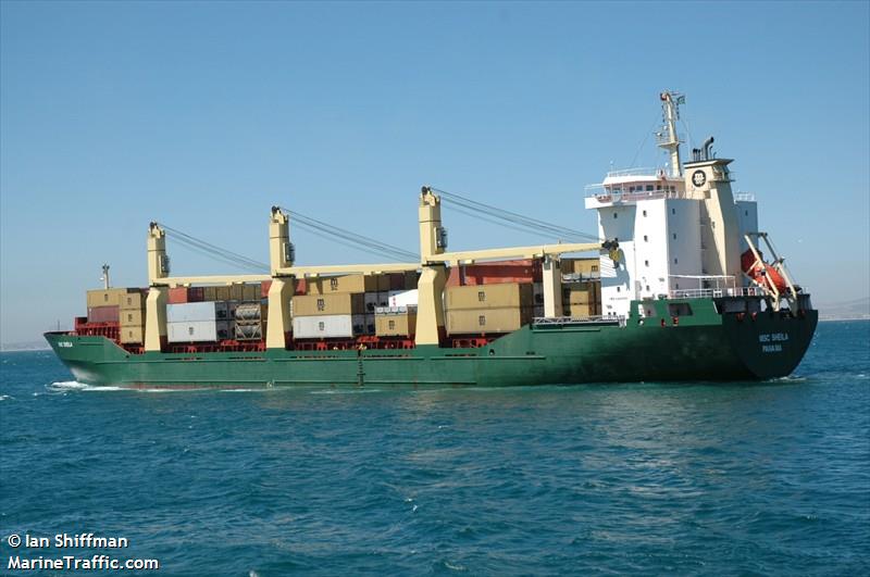 msc sheila (General Cargo Ship) - IMO 9180968, MMSI 371024000, Call Sign 3EAZ under the flag of Panama