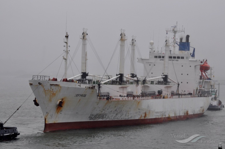 zefyros reefer (Refrigerated Cargo Ship) - IMO 8916748, MMSI 373451000, Call Sign 3FPL2 under the flag of Panama