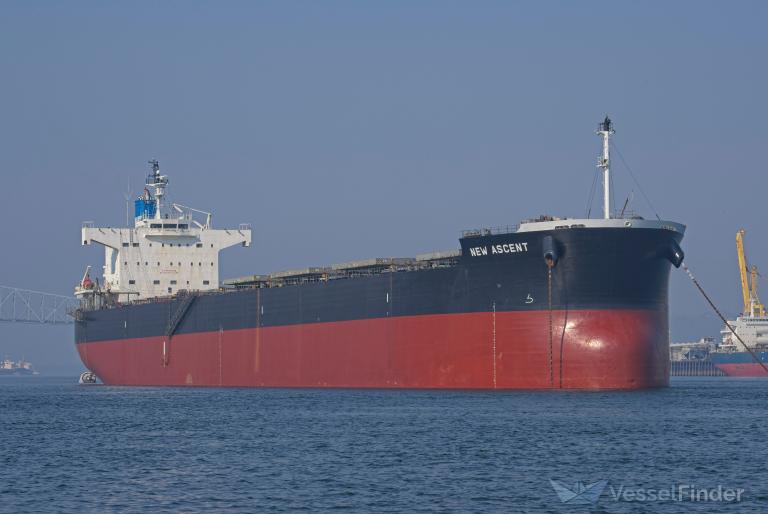 new ascent (Bulk Carrier) - IMO 9512290, MMSI 373627000, Call Sign 3FBI2 under the flag of Panama