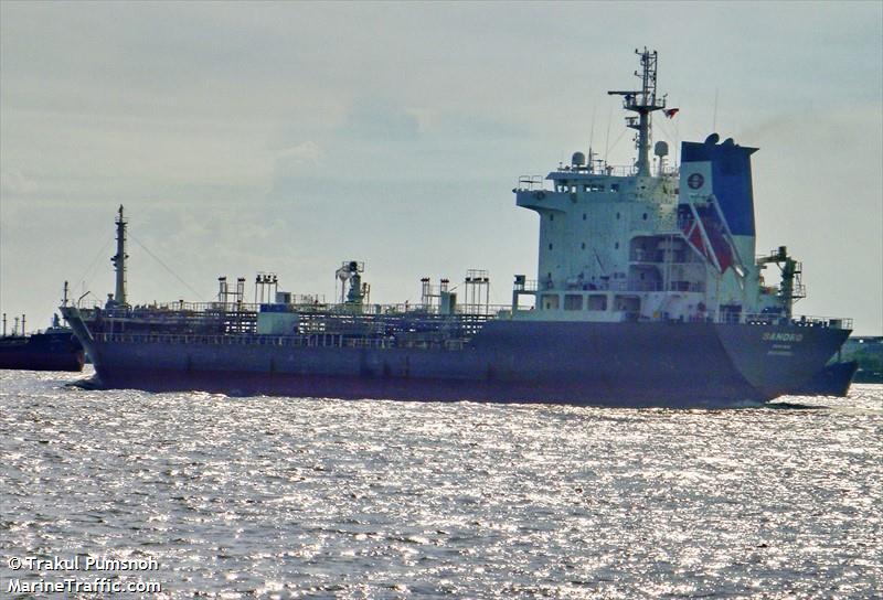 mt sandro (Chemical/Oil Products Tanker) - IMO 9390525, MMSI 374339000, Call Sign 3EQJ7 under the flag of Panama