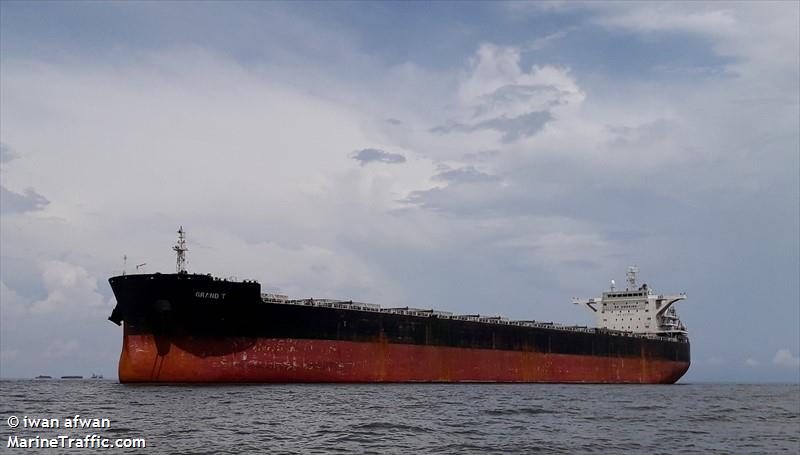 grand t (Bulk Carrier) - IMO 9459321, MMSI 374386000, Call Sign 3ENY2 under the flag of Panama