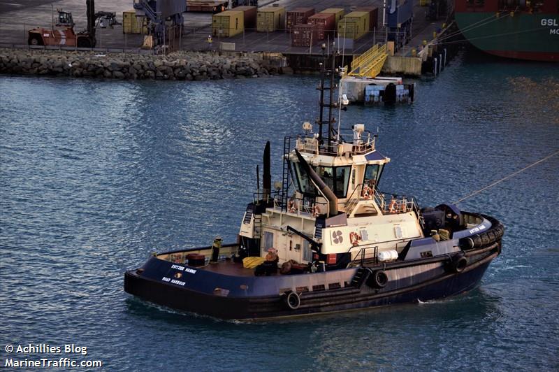 svitzer hanne (Tug) - IMO 9688609, MMSI 378112306, Call Sign ZJL9291 under the flag of British Virgin Islands