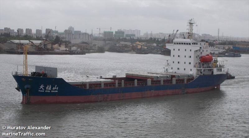 tian zhu shan (General Cargo Ship) - IMO 8888927, MMSI 412076010, Call Sign BUOZ under the flag of China