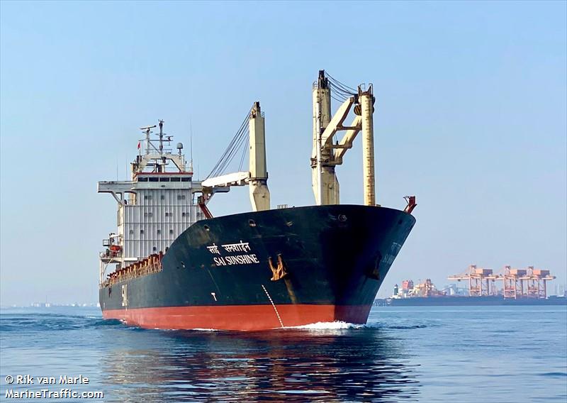 sai sunshine (General Cargo Ship) - IMO 9161194, MMSI 419001081, Call Sign AWNR under the flag of India