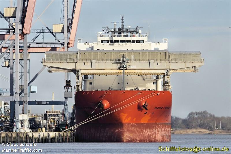 saga frigg (General Cargo Ship) - IMO 9613850, MMSI 477444500, Call Sign VRLK7 under the flag of Hong Kong