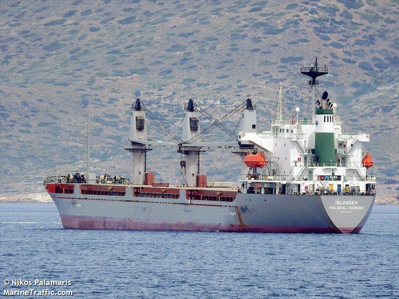 islander (General Cargo Ship) - IMO 9136565, MMSI 511448000, Call Sign T8A2528 under the flag of Palau