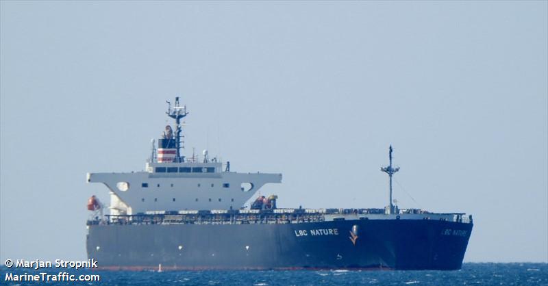 lbc nature (Bulk Carrier) - IMO 9529619, MMSI 538004530, Call Sign V7XO6 under the flag of Marshall Islands