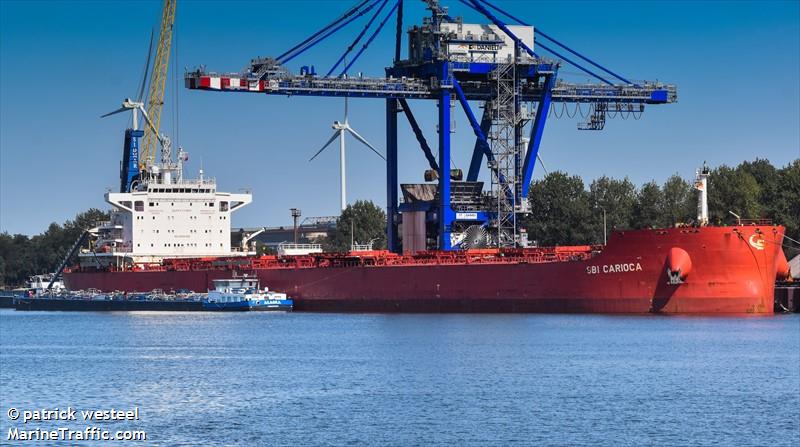 star carioca (Bulk Carrier) - IMO 9719549, MMSI 538006268, Call Sign V7LF4 under the flag of Marshall Islands