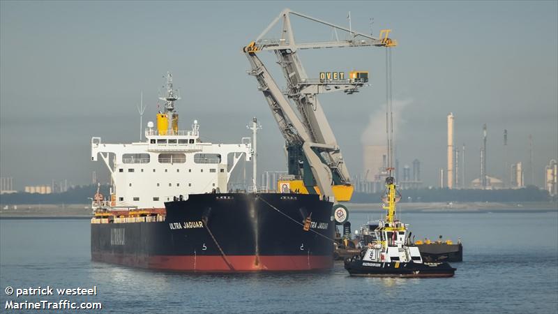 ultra jaguar (Bulk Carrier) - IMO 9723136, MMSI 538006707, Call Sign V7QK4 under the flag of Marshall Islands