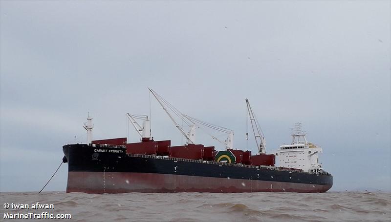 garnet eternity (Bulk Carrier) - IMO 9875628, MMSI 538008921, Call Sign V7A2910 under the flag of Marshall Islands