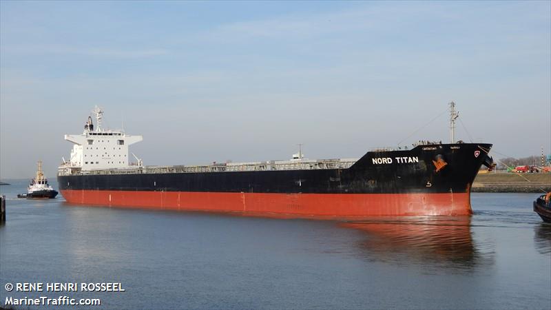 nord titan (Bulk Carrier) - IMO 9701164, MMSI 563076400, Call Sign 9V6239 under the flag of Singapore