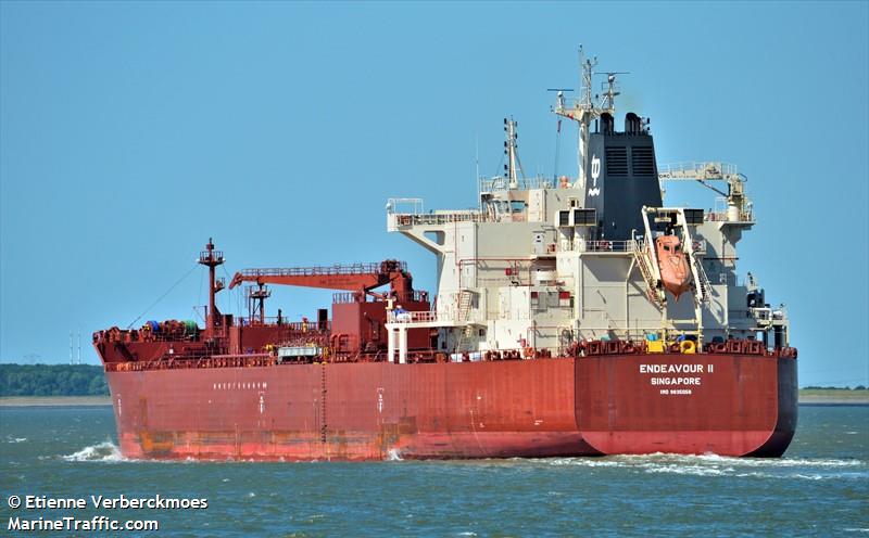 endeavour ii (Chemical/Oil Products Tanker) - IMO 9835056, MMSI 563089900, Call Sign 9V6169 under the flag of Singapore