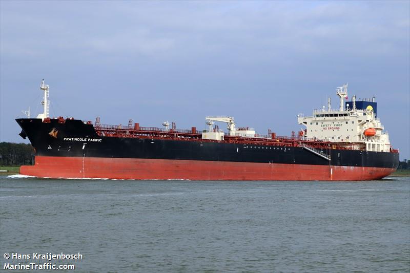 pratincole pacific (Chemical/Oil Products Tanker) - IMO 9887621, MMSI 563113600, Call Sign 9V6486 under the flag of Singapore
