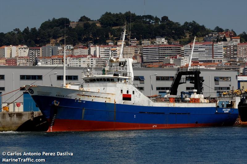 arosa doce (Fishing Vessel) - IMO 8617457, MMSI 603100179, Call Sign D3P5392 under the flag of Angola