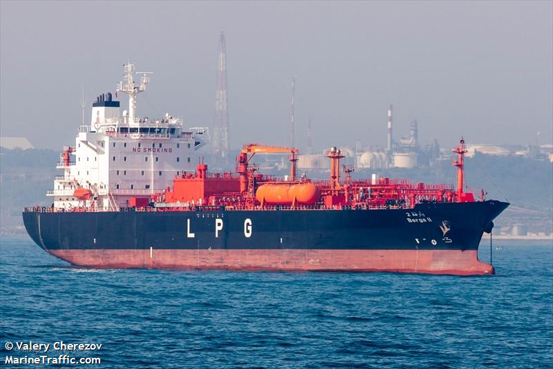 berga ii (LPG Tanker) - IMO 9537032, MMSI 605076051, Call Sign 7TQI under the flag of Algeria