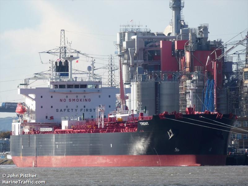 trent (Chemical/Oil Products Tanker) - IMO 9828156, MMSI 636018547, Call Sign D5QE9 under the flag of Liberia