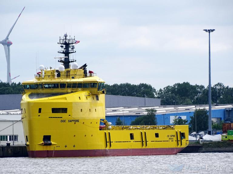world sapphire (Offshore Tug/Supply Ship) - IMO 9664445, MMSI 636018937, Call Sign D5SC6 under the flag of Liberia