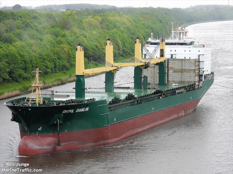 chipol changan (General Cargo Ship) - IMO 9509645, MMSI 636020206, Call Sign A8VJ5 under the flag of Liberia