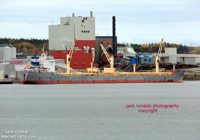 yulia (Bulk Carrier) - IMO 9459967, MMSI 636092253, Call Sign A8ZJ3 under the flag of Liberia